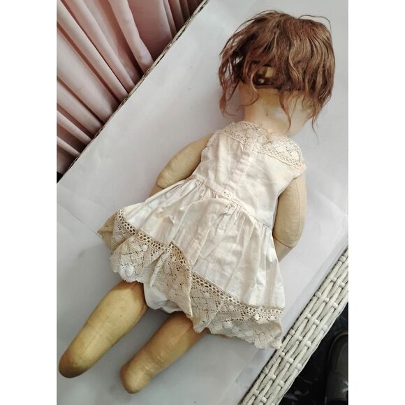 Antique 1915 Effanbee Baby Catherine Doll , 20 Inches, Composition and Cloth - Picture 4 of 7